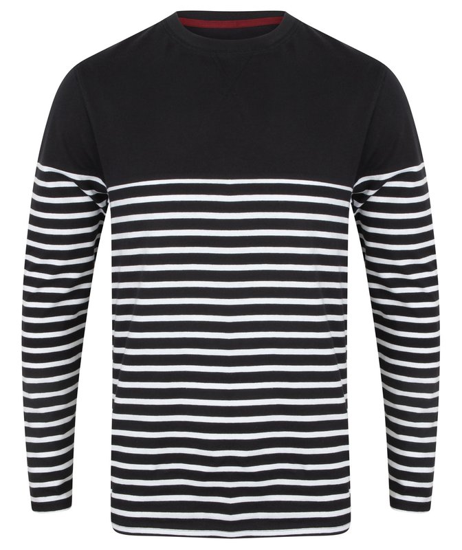 T-shirt breton à manches longues