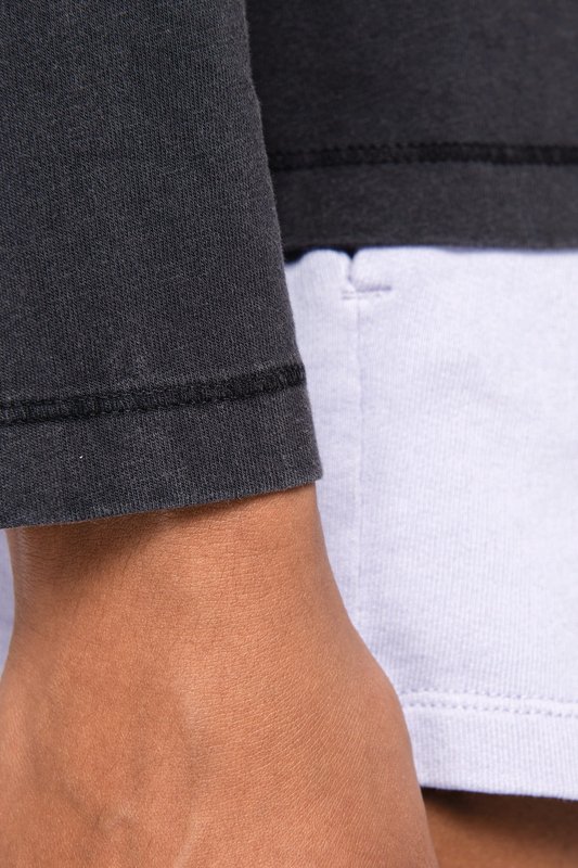 T-shirt écoresponsable raglan manches longues femme – Image 7