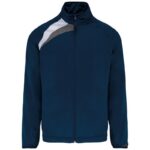 Marine sportif / Blanc / Gris tempête