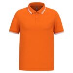 Orange / Blanc