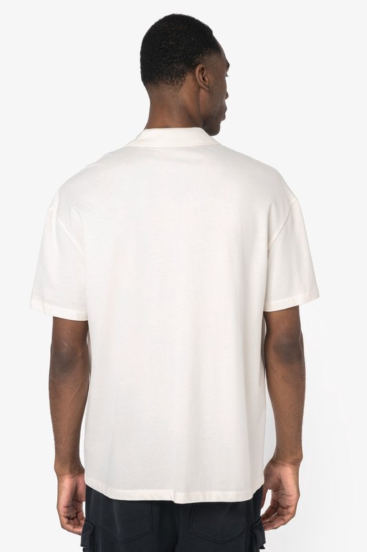 Polo écoresponsable maille piquée à épaules tombantes homme – Image 5