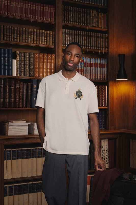 Polo écoresponsable maille piquée à épaules tombantes homme – Image 6