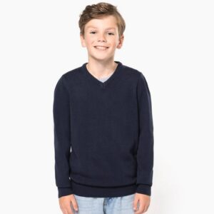 Pull col V enfant