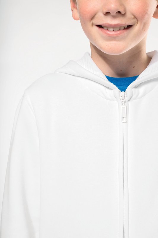 Sweat-shirt capuche zippé enfant – Image 4