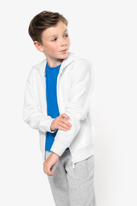 Sweat-shirt capuche zippé enfant – Image 9