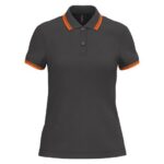 Gris foncé / Orange