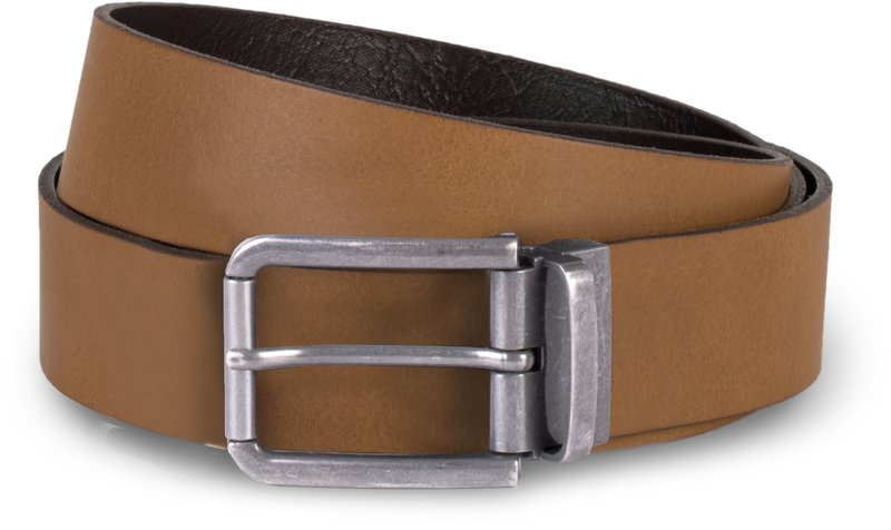 Ceinture en cuir à bord franc - 35 mm – Image 6