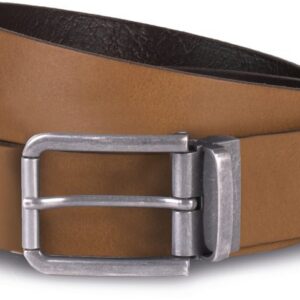 Ceinture en cuir à bord franc - 35 mm