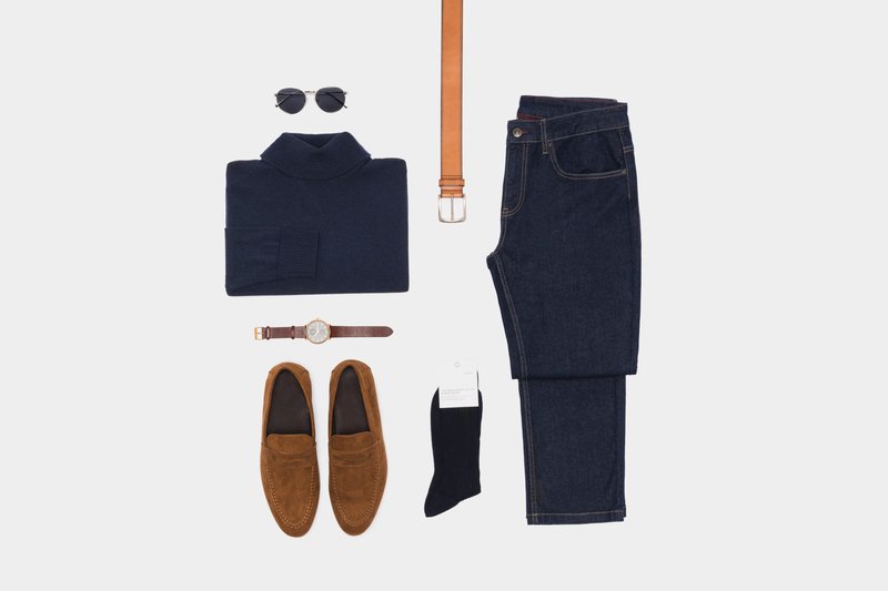 Ceinture vintage cuir homme – Image 4