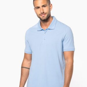 Polo piqué manches courtes homme