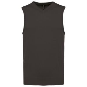 Pull col V sans manches