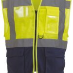 Jaune haute visibilité / Marine