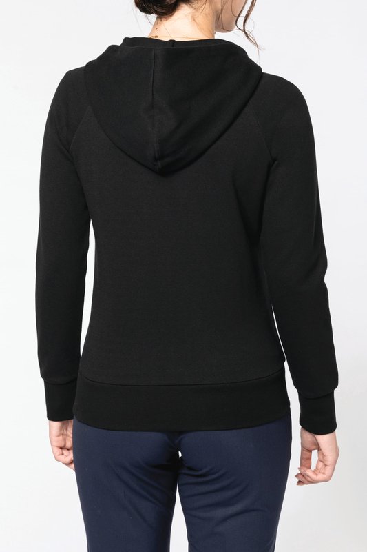 Veste zippée à capuche femme
