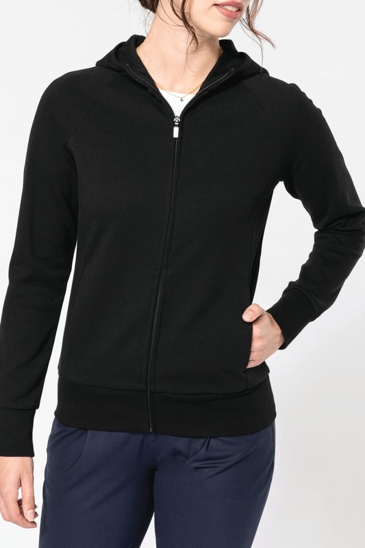 Veste zippée à capuche femme – Image 3