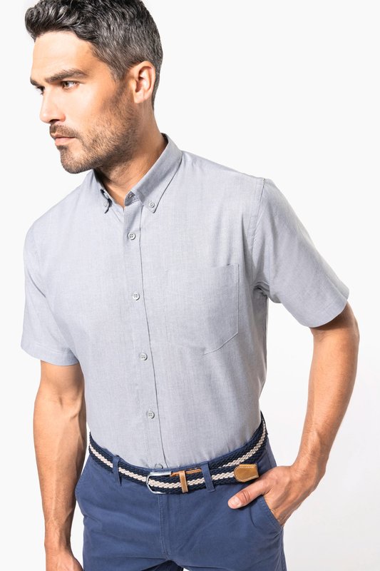 Chemise Oxford manches courtes – Image 4