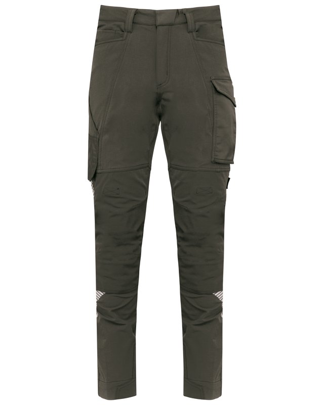Pantalon léger stretch recyclé multipoches unisexe – Image 16