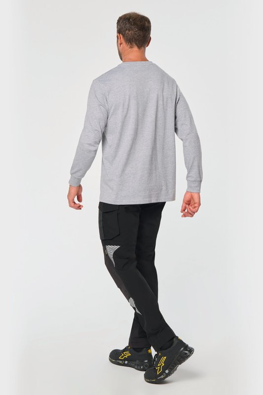 Pantalon léger stretch recyclé multipoches unisexe – Image 6