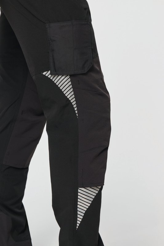 Pantalon léger stretch recyclé multipoches unisexe – Image 12
