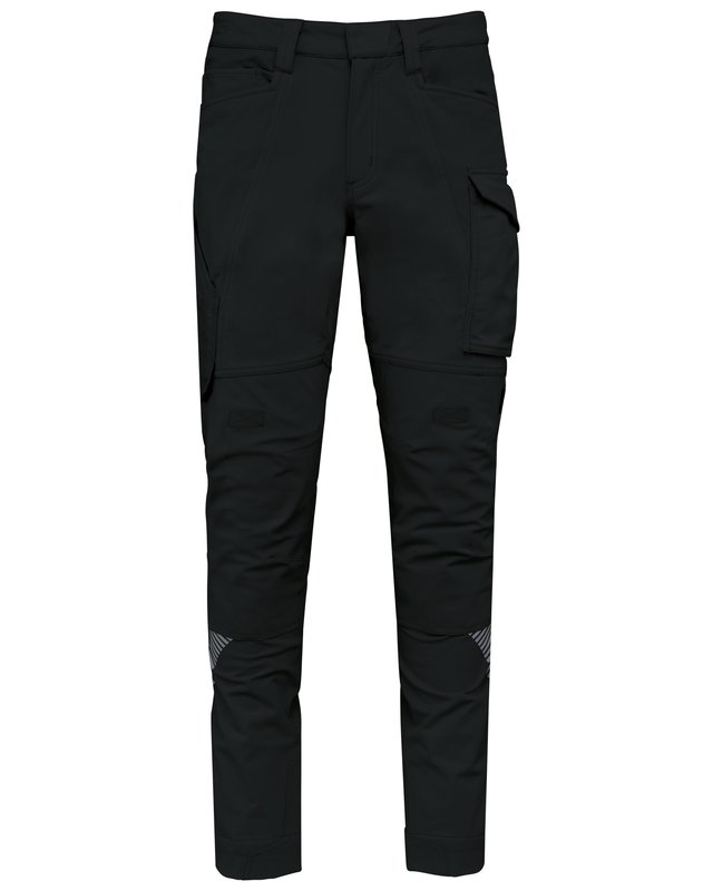 Pantalon léger stretch recyclé multipoches unisexe – Image 14