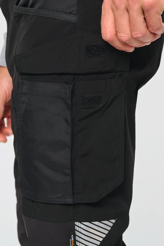 Pantalon léger stretch recyclé multipoches unisexe – Image 7