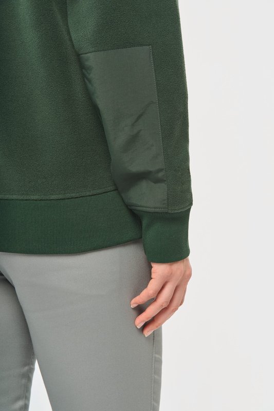 Polaire écoresponsable col zippé unisexe – Image 37