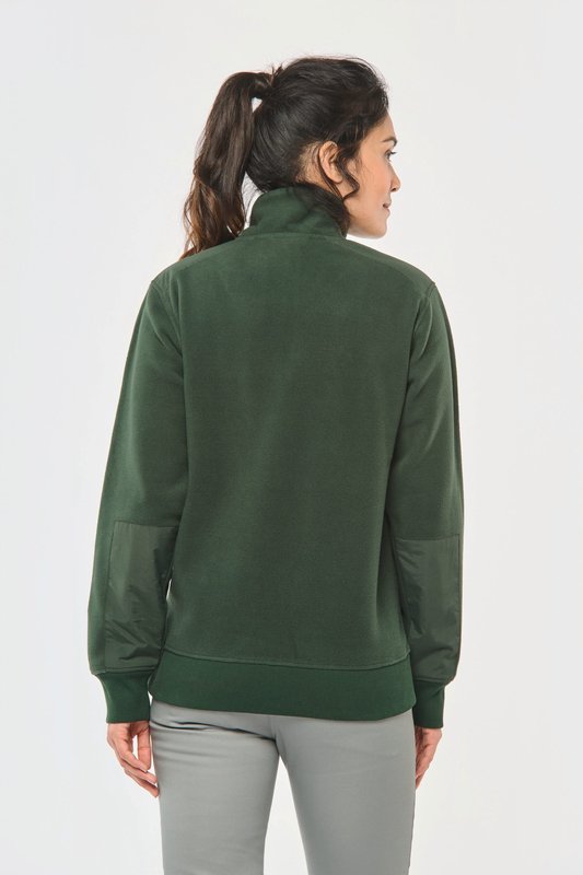 Polaire écoresponsable col zippé unisexe – Image 36
