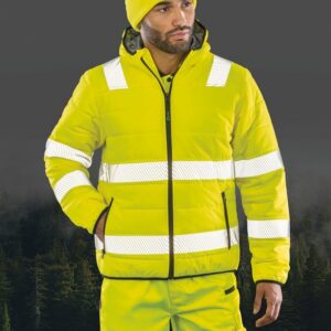 Veste de sécurité recyclée ripstop padded