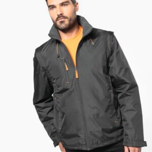 Blouson à manches amovibles homme