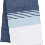 Jean / Rayure bleu ciel