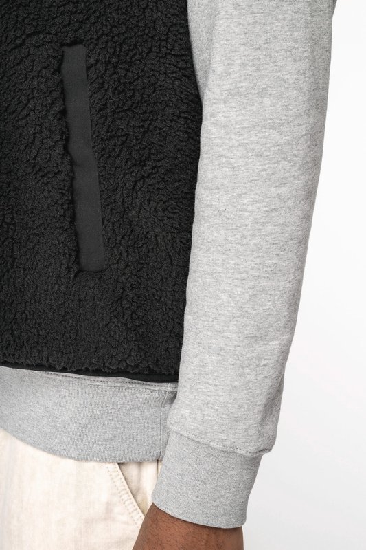 Bodywarmer écoresponsable en sherpa unisexe – Image 9