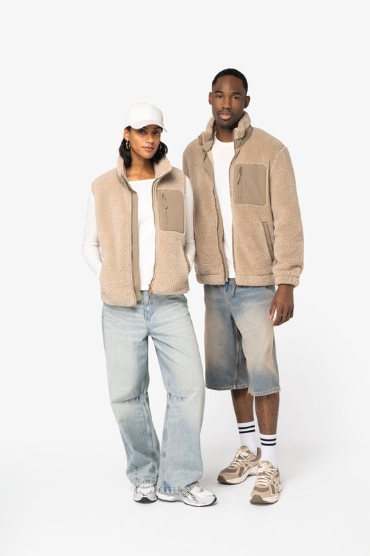 Bodywarmer écoresponsable en sherpa unisexe – Image 10