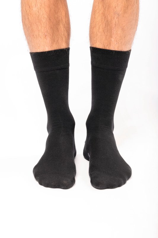 Chaussettes de ville mi-hautes coton Bio Origine France Garantie – Image 4