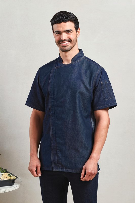 Veste chef cuisinier "Zip close"