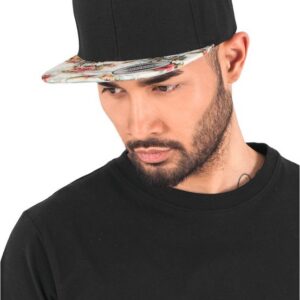 Casquette floral snapback