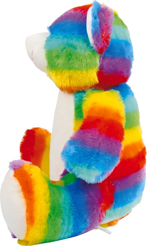 Peluche zippée Ours multicolore – Image 4