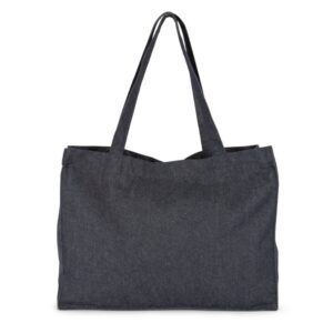 Grand sac shopping denim