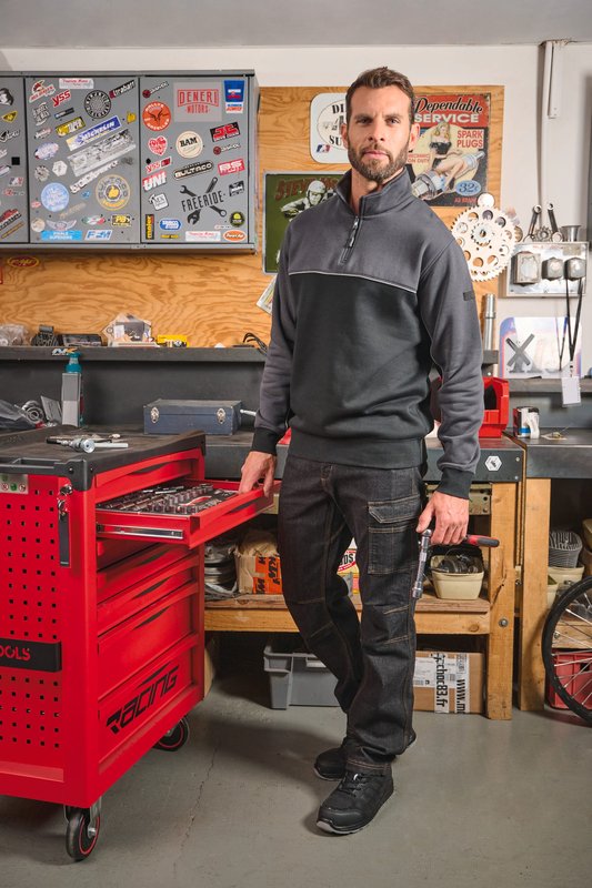 Pantalon Denim multipoches homme – Image 22