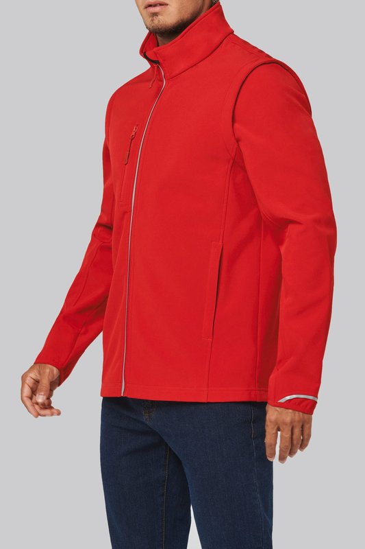 Veste softshell sport manches amovibles unisexe – Image 23