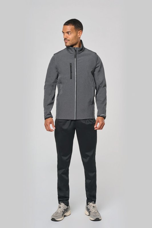 Veste softshell sport manches amovibles unisexe – Image 14