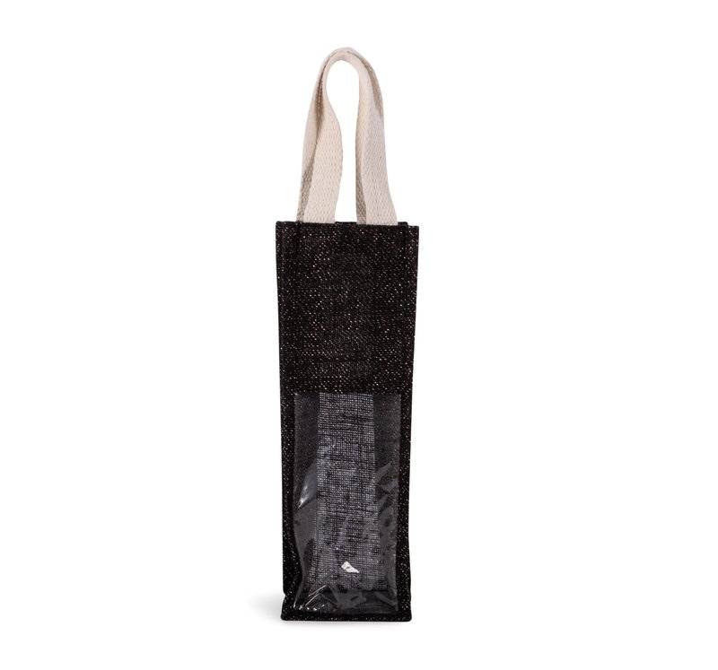 Sac porte-bouteille en jute – Image 4