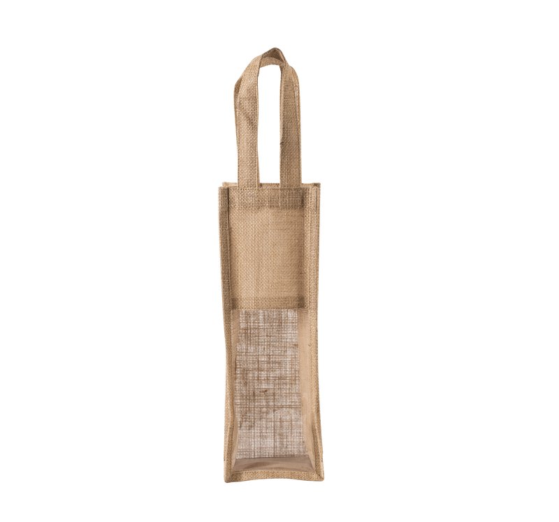 Sac porte-bouteille en jute – Image 7
