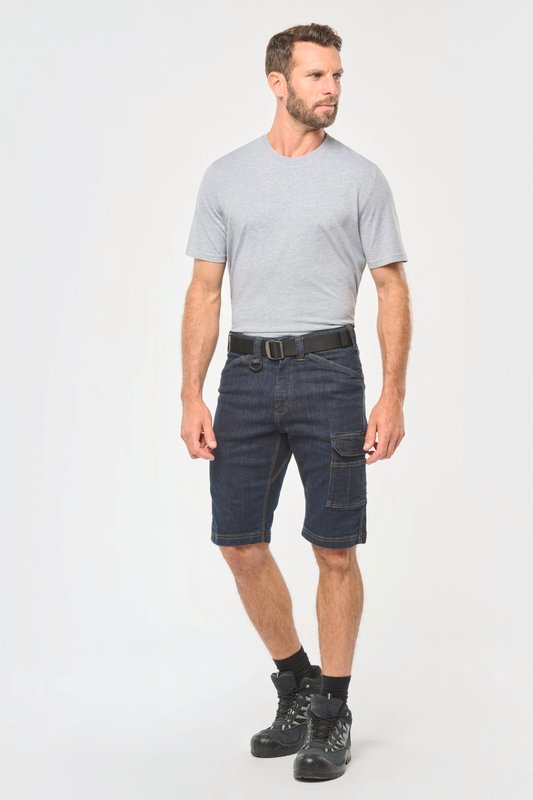 Bermuda denim multipoches homme – Image 4