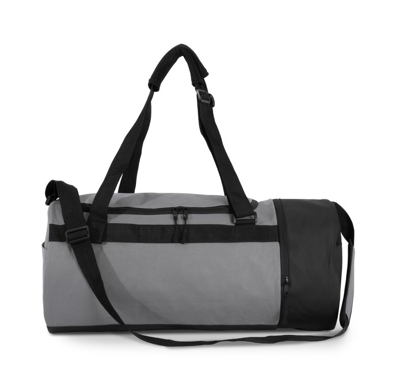 Sac de sport forme tube avec compartiment chaussures séparé – Image 6