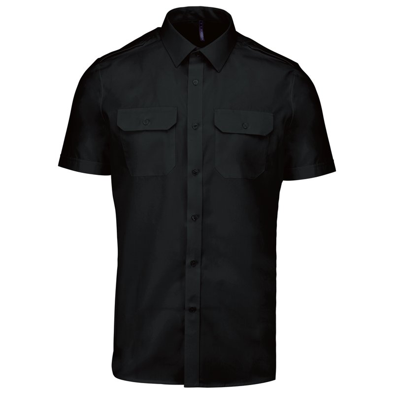 Chemise pilote manches courtes homme – Image 2