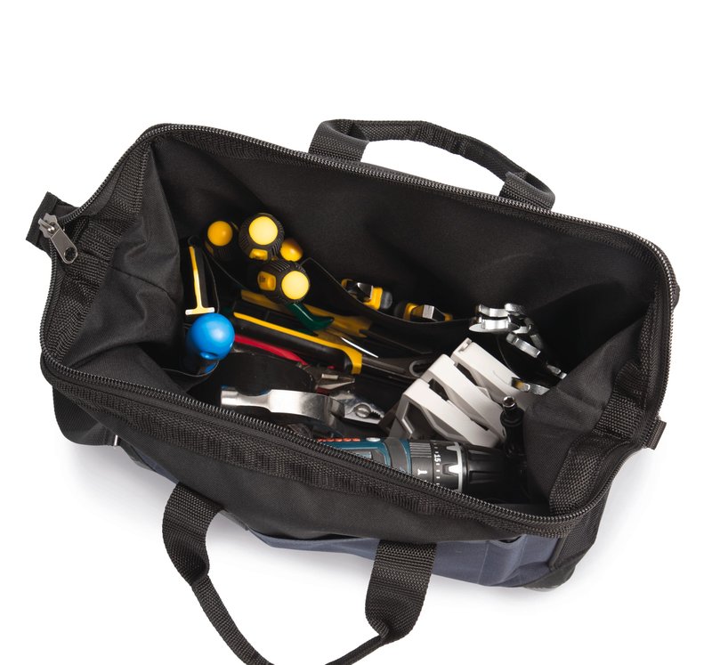 Sac à outils avec fond plastique – Image 3