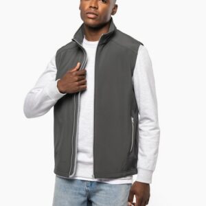 Bodywarmer softshell 2 couches homme