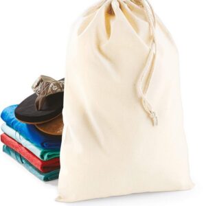 Sac à cordelettes en coton