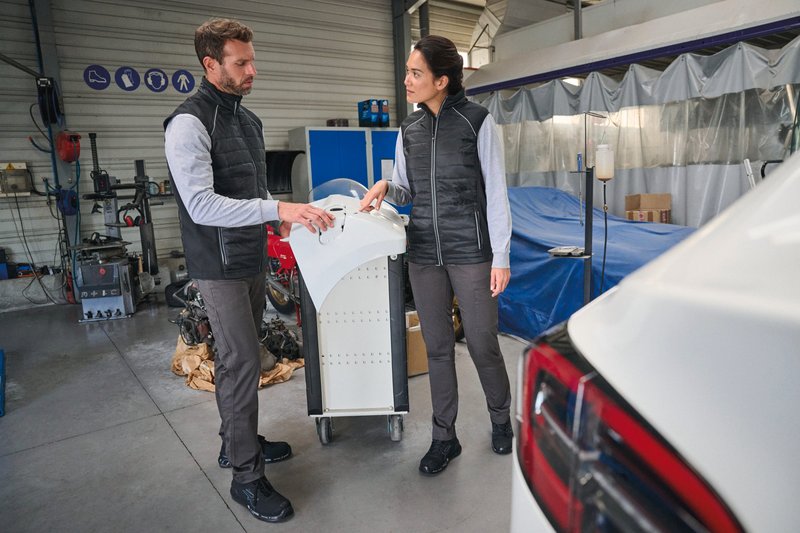 Bodywarmer Day To Day bi-matière unisexe – Image 41