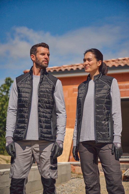 Bodywarmer Day To Day bi-matière unisexe – Image 40