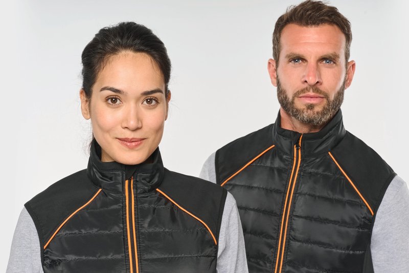 Bodywarmer Day To Day bi-matière unisexe – Image 30